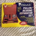 Pittsburgh Item 93980 Bearing Separator/puller With Case Vguc. Fixed Price $70.00.