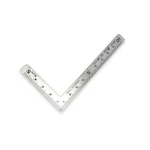 Shinwa Stainless Steel Squares (metric Graduations) 1.2mm Thk. 105mm X 55mm. Fixed Price $18.67.