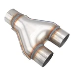 Batoneco 2.5" Id Single To Dual Exhaust Y Pipe Adapter Connector. Fixed Price $41.43.