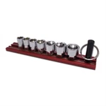Vim Tools 7-piece Dual Drive Fractional Sae Shallow Chrome Sockets Set. Fixed Price $38.39.