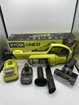 Ryobi Pcl700 18v Volt Cordless Hand Vacuum W/ All Accessories-read Description. Fixed Price $97.75.