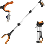 43" Extra Long Grabber Tool, Foldable Grabbers For Elderly Grab It 43-inch. Fixed Price $14.76.