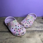 Vera Bradley Crocs Classic Rain Forest Canopy Pink Clog - Ballet Womens 11. Fixed Price $39.99.