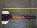 Simplex Halder Size 80 Mallet / Hammer With Cast Iron Housing And Nylon Inserts.. Fixed Price $79.00.