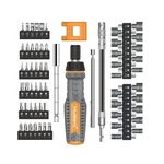 Mulwark 63pc Magnetic Ratcheting Screwdriver Bit Set - Multibit Screw Driver .... Fixed Price $40.35.