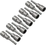 10 Pcs 1/2 Inch/ 12.5mm Hex Nut Driver Magnetic Extension Socket 1/2(12.5mm). Fixed Price $18.99.