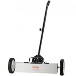 45lbs Rolling Magnetic Sweeper With Wheels, Push-type Pick Up Sweeper,. Fixed Price $72.15.