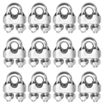 1/4 Inch 6mm Wire Rope Clamps Clip 304 Stainless Steel Cable. Fixed Price $14.76.