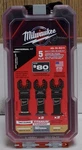 Milwaukee 49-10-9211 Open-lok Oscillating Multi-tool Blade Kit 5 Pieces. Fixed Price $29.99.