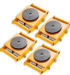 Vevor 4pcs Machinery Skate Dolly Mover 26455lbs/12t 4 Carbon Steel Wheels. Fixed Price $120.00.