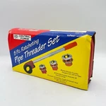 Central Forge Pipe Threading Kit 5 Piece Set 30027 With Plastic Case. Fixed Price $39.46.