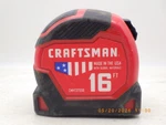 Craftsman 16 Ft. Measuring Tape, Cmht37556 (tdy031419). Fixed Price $15.00.