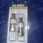 Olsen Torch Flashback Arrestor Set: For Acetylene & Oxygen Item #56878. Fixed Price $21.95.