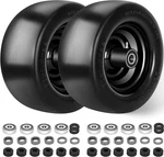 2 Pack 11x6.00-5 Flat Free Lawn Mower Tires And Wheels, Shipping. Fixed Price $115.80.
