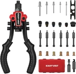 Eastvolt Rivet Nut Tool, 3 In 1 Hand Rivet, Gun Tool Reamer 3.... Fixed Price $49.82.
