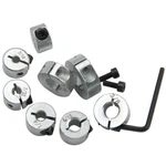 Eyech 8 Pcs Drill Bit Stop Collar Set Split Ring Clamping Shaft Collars Drill.... Fixed Price $22.06.