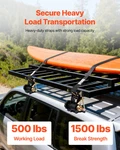 Ladder Rack Ratchet Straps, Cargo Buckle Lock Strap (2 Pack). Fixed Price $39.87.