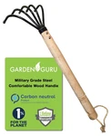 Garden Guru Hand Rake Cultivator Claw Soil Tiller - Military Grade Steel Ru.... Fixed Price $27.47.