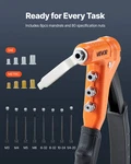 Vevor 9" One-handed Rivet Nut Tool Kit W/ 80 Nuts, 8 Mandrels & Case. Fixed Price $33.99.