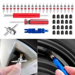 Kutyun Tire Valve Stem Repair Tool Kit, 44pcs Core Removal &.... Fixed Price $11.99.