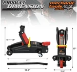 M-auto Hydraulic Trolley Jack Car Lift With Carrying Storage Case. Fixed Price $80.99.