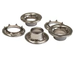 50: C.s. Osborne N2-4 Nickel Grommets & Spur Washers, Size 4: Hole 9/16" (13152). Fixed Price $62.99.