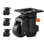 Vevor Leveling Casters Adjustable Nylon Plate Mounted Caster 2200 Lbs Set Of 4. Fixed Price $44.99.