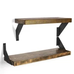 Foyo 4 Heavy Duty Angle Shelf Brackets Floating Shelves Support Brackets, 6-inch. Fixed Price $29.68.
