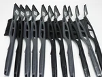 Lot Of 11 19513 Hopkins 22" Super Deluxe Snowbrush W/ Bear Claw Ice Scraper. Fixed Price $49.95.