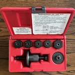 Mac Tools Usa No. 70 Disc Brake Caliper Piston Press Tool Kit Set W/ Red Case. Fixed Price $56.99.