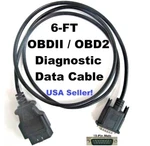 Replacement Obd2 Obdii Scanner Data Cable For Actron Autoscanner Plus Cp9180 New. Fixed Price $31.50.