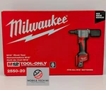 Milwaukee M12 2550-20 Rivet Tool Gun (tool Only) Brand New Sealed. Fixed Price $399.00.