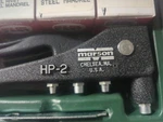 Marson Hp-2 Riveter Kit Kill Fast Heavy Duty Hand Rivet Tool W/ Case. Fixed Price $75.00.