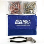 25 1/8 And 3/16 Cleco Fasteners + Pliers Mesh Carry Bag - Fa.... Fixed Price $81.32.