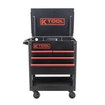 K Tool International Service Cart 35 In. Premium 4 Drawer 500 Lb. (matte Black). Fixed Price $808.55.