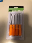 Pittsburgh 4 Pc. Mini Pick And Hook Set Orange Color New In Package. Fixed Price $4.99.