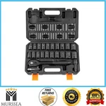 Skyshalo 1/2 In Drive Impact Socket Set 23 Pc Sae & Metric 6-point Cr-v Case. Fixed Price $30.99.
